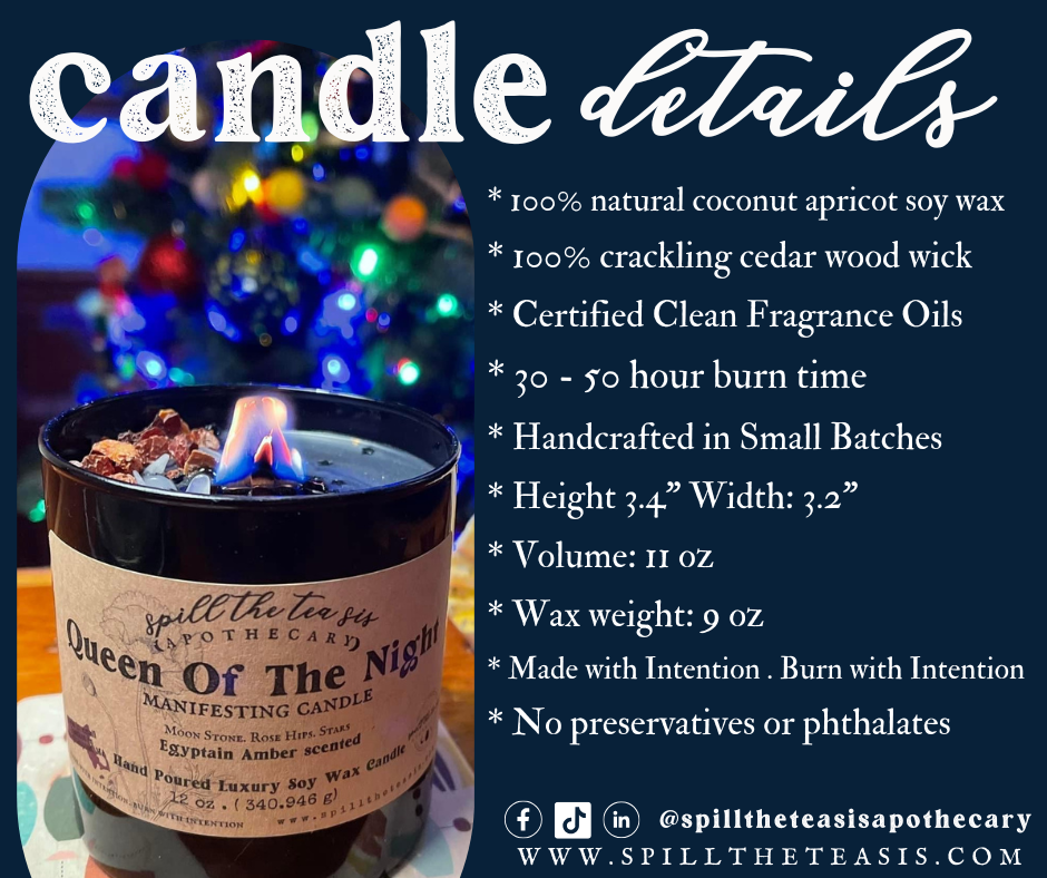 Thunder Only Happens When It Rains Intention Candle | Aloe & Patchouli Soy Candle