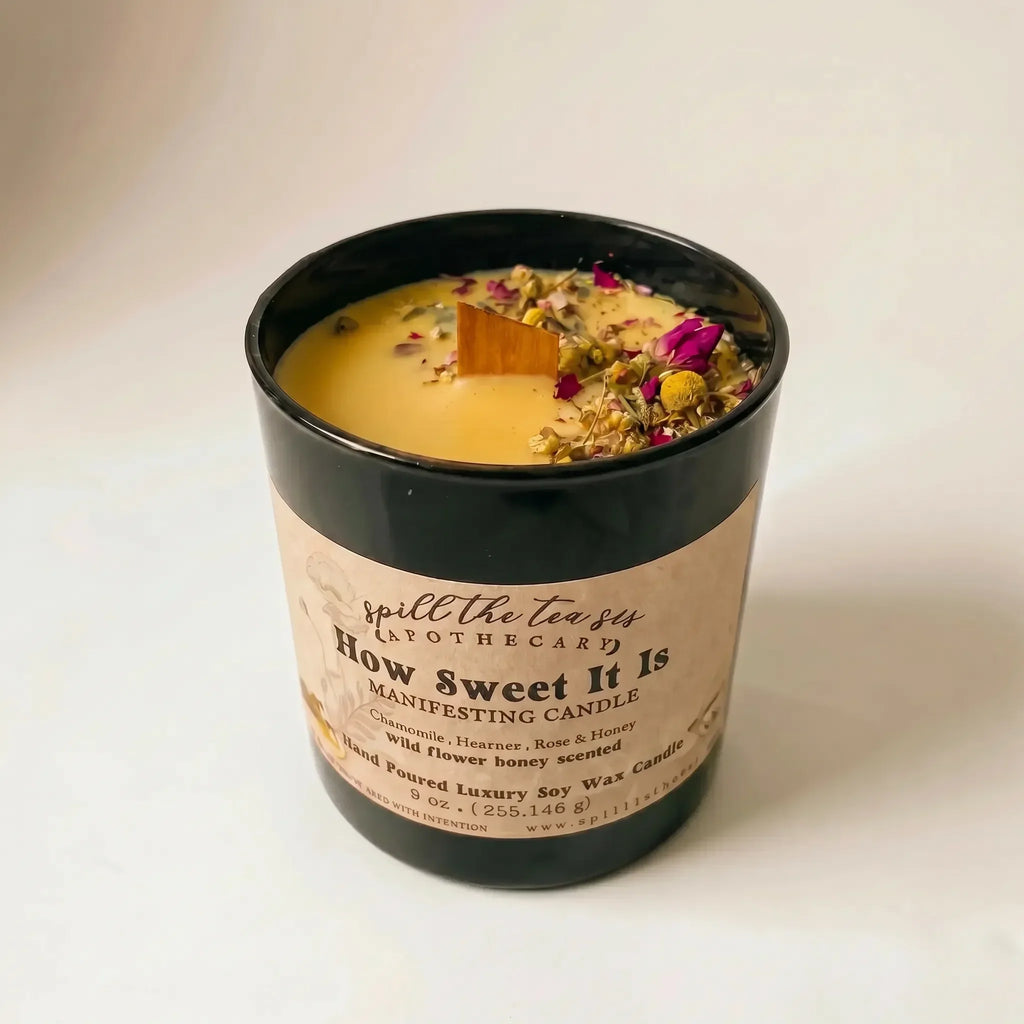 How Sweet It Is Intention Candle | Sweetness, Gratitude & Gentle Love