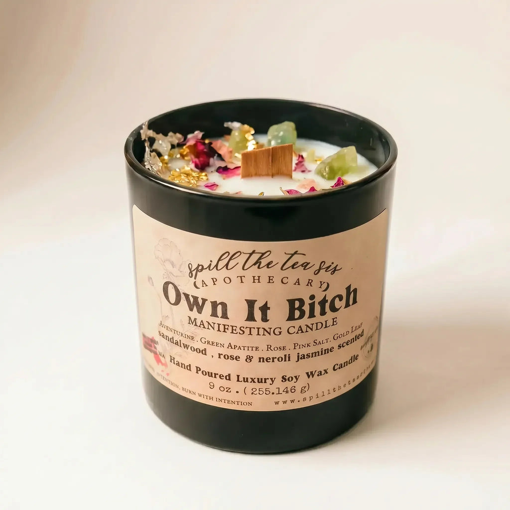 Own It Bitch Empowerment Candle | Confidence & Manifestation Soy Wax Candle