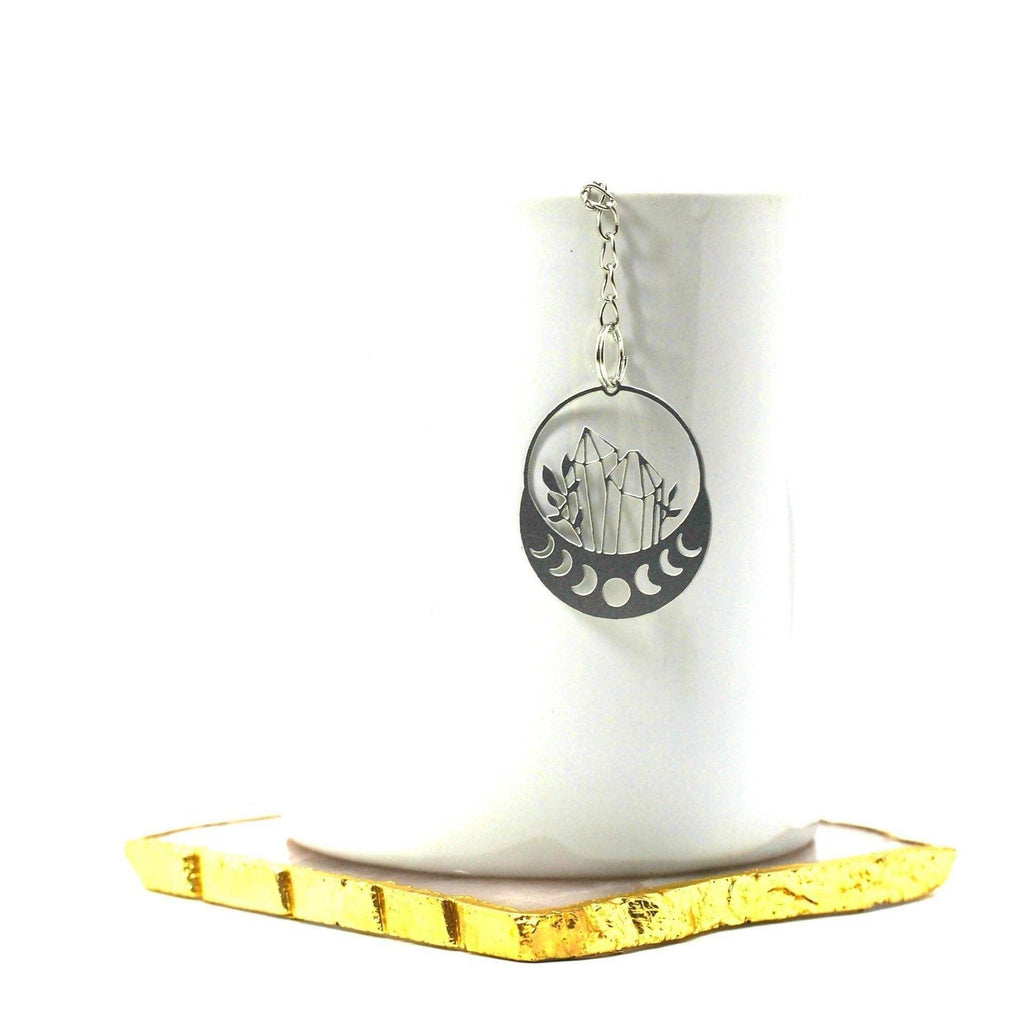 Crystals & Moon Cycle Loose Leaf Tea Infuser
